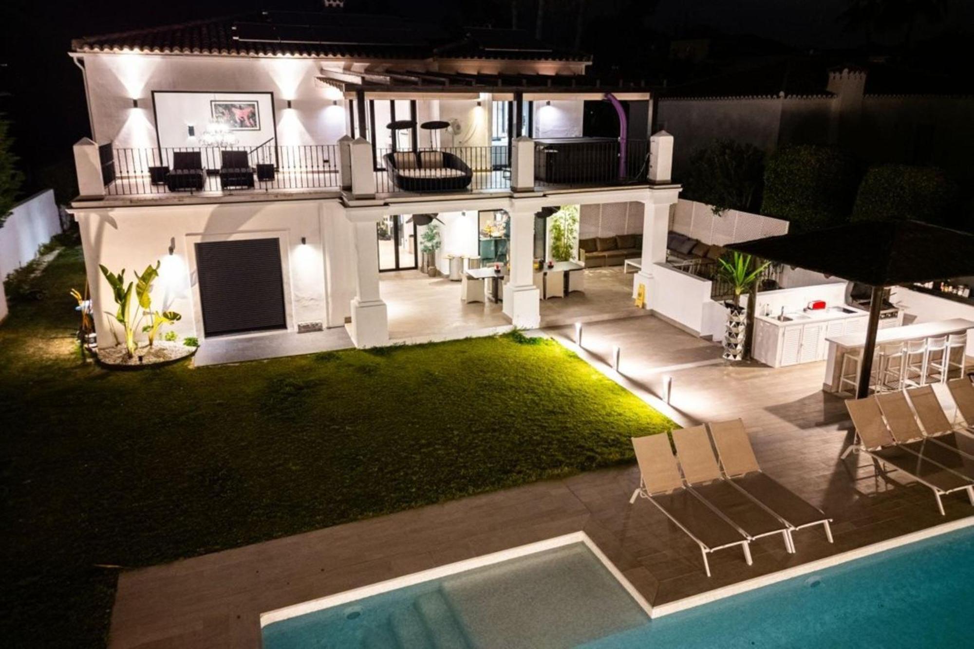 Villa New Zacaluca Pool Sauna & Gym - Happy Rentals Marbellac Extérieur photo