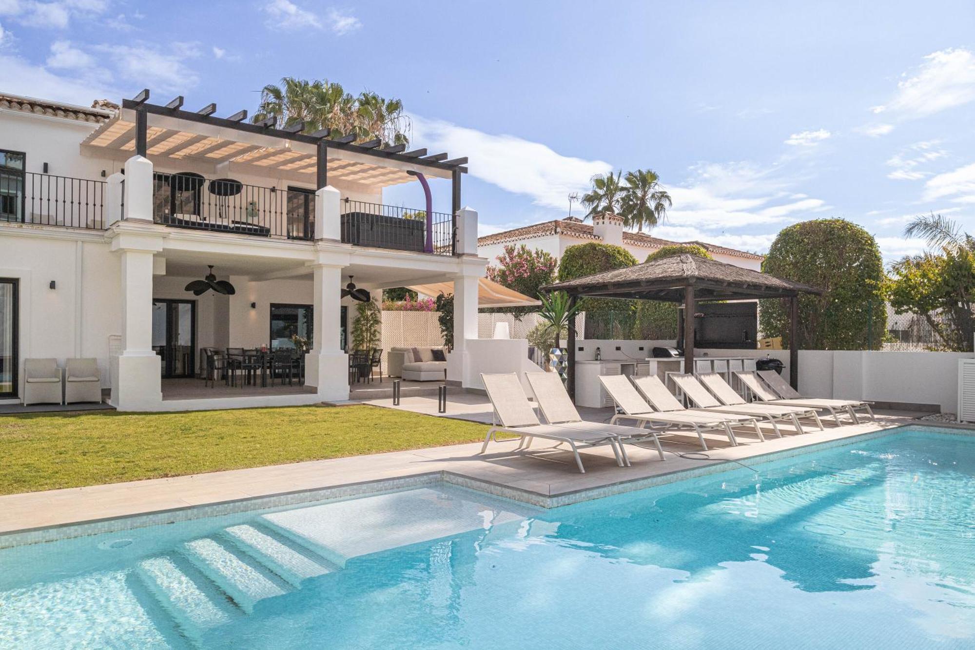 Villa New Zacaluca Pool Sauna & Gym - Happy Rentals Marbellac Extérieur photo